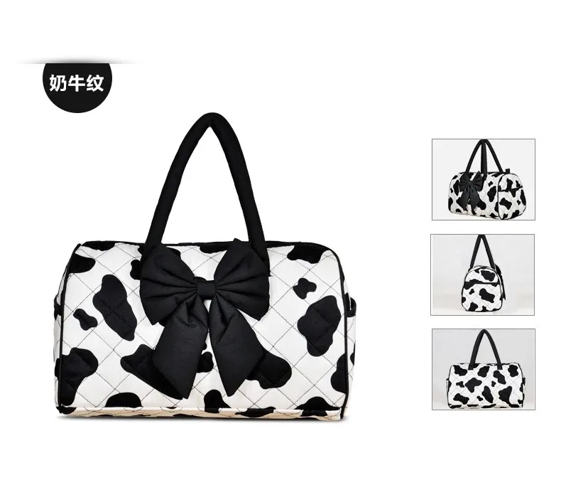 New bag lady bow Thailand pataya portable drum kit purses and handbags