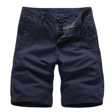 Cargo Shorts Men Cotton Bermuda Male Summerer Military Style Straight Work Pockets Black Short Pants Casual Army Green Shors Man