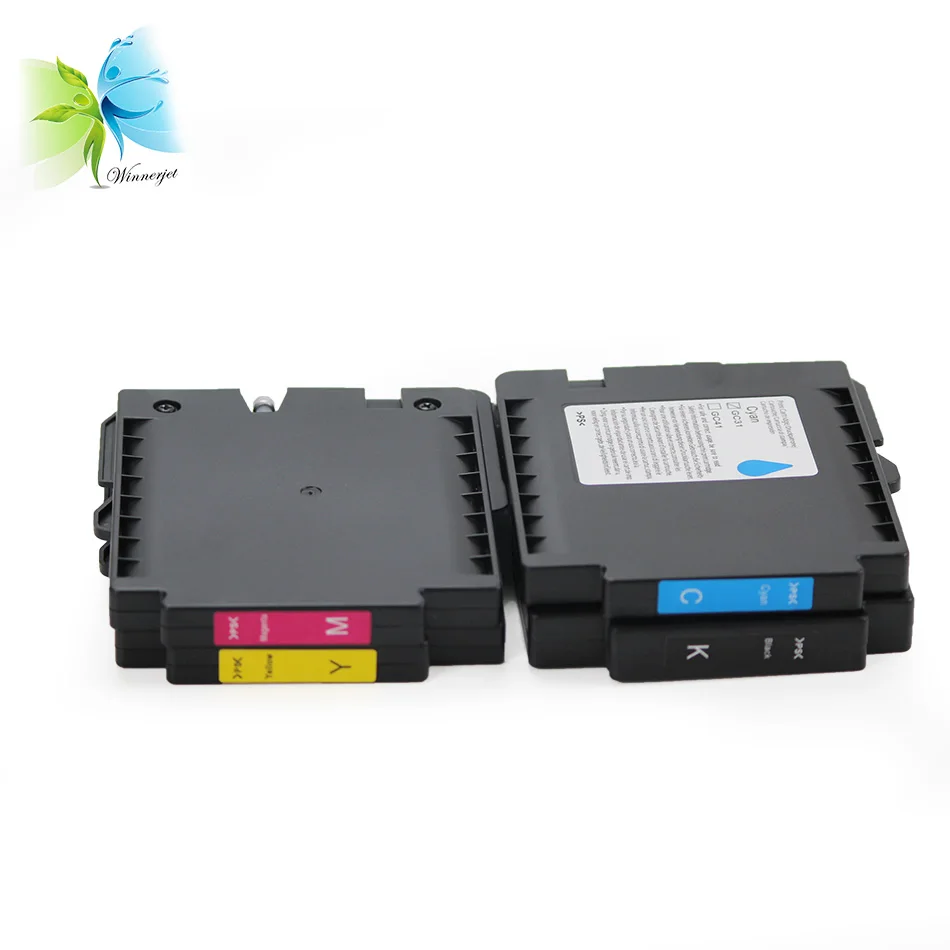 Sublimation GC31 KMYC Ink Cartridge for Ricoh GXe2600//e3300//e3350N//e5050N//e7700