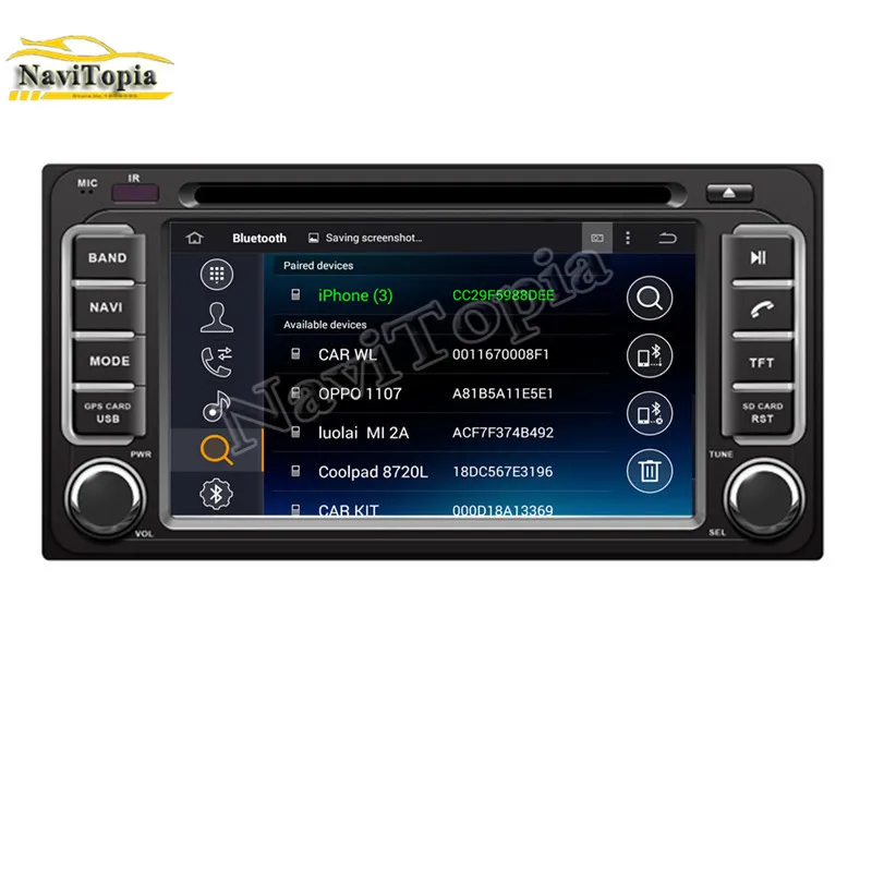 Top NAVITOPIA 6.2 Inch 4G RAM 32G ROM Octa Core Android 9.0 Car DVD GPS for Toyota RAV4 for Toyota FJ Cruiser for Toyota Alphard 4