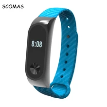 SCOMAS Silicone Carbon Fiber replacement Strap font b Band b font For XIAOMI font b Band