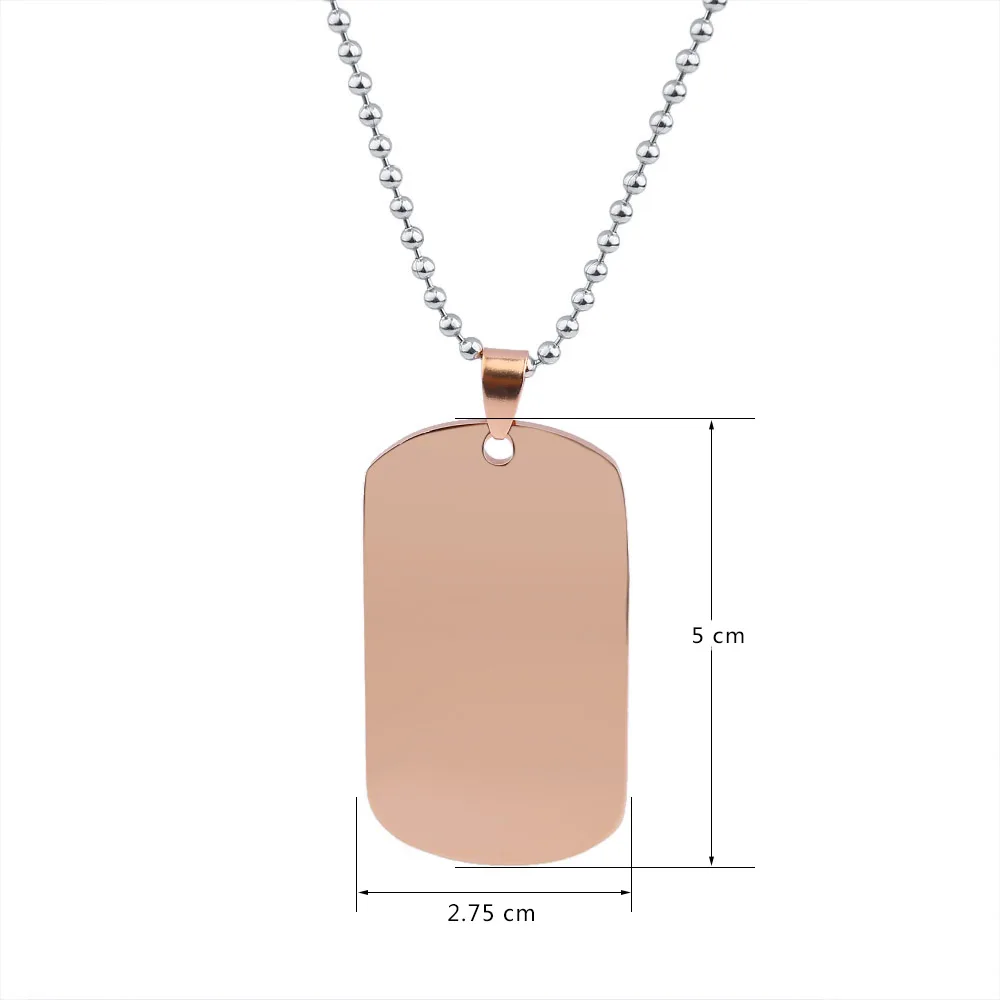 rose gold dog tags rose gold dog tags