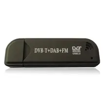 USB2.0 DAB FM DVB-T RTL2832U R820T2 SDR RTL-SDR Dongle Stick Digital TV Tuner Receiver IR Remote with Antenna edal usb 2 0 software radio dvb t rtl2832u r820t2 sdr digital tv receiver stick technology with remote control