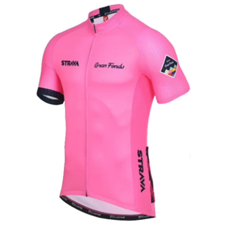 STRAVA Pro Team, летний комплект из Джерси для велоспорта, одежда для велоспорта, дышащая мужская рубашка с коротким рукавом, велосипедные шорты, 9D гелевая подкладка - Цвет: No.16