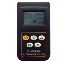 Bellite детектор ядерного излучения FS9000 измерения радиоактивных сигнализации доза Мрамор Тесты