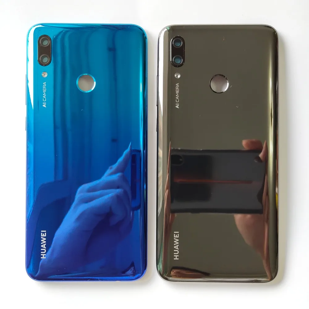 Оригинальный чехол для Huawei P Smart 2019 Φ задняя крышка батарейного отсека задние