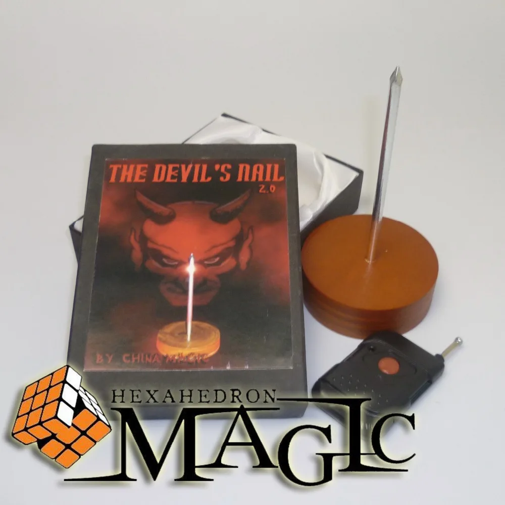 

Free shipping Devils Nail2.0 - Stage Magic,Mentalism / close-up street professional magic tricks products Standard Parlor, Stage