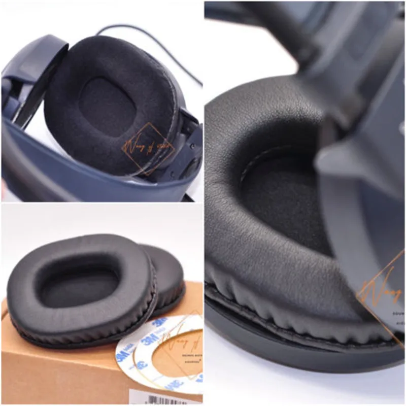 Велюровая кожаная подушка для наушников из пеноматериала чехол AKG K44 K55 K66 K77