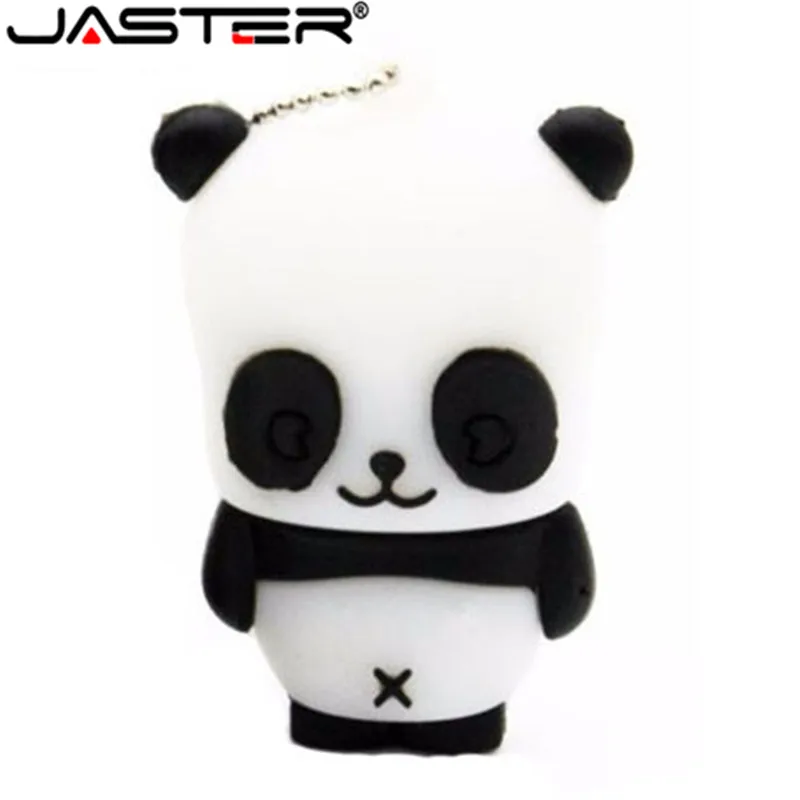 Бесплатная доставка Panda USB флеш накопители (белые) 100% полная емкость 4 ГБ 8 16 32 милые