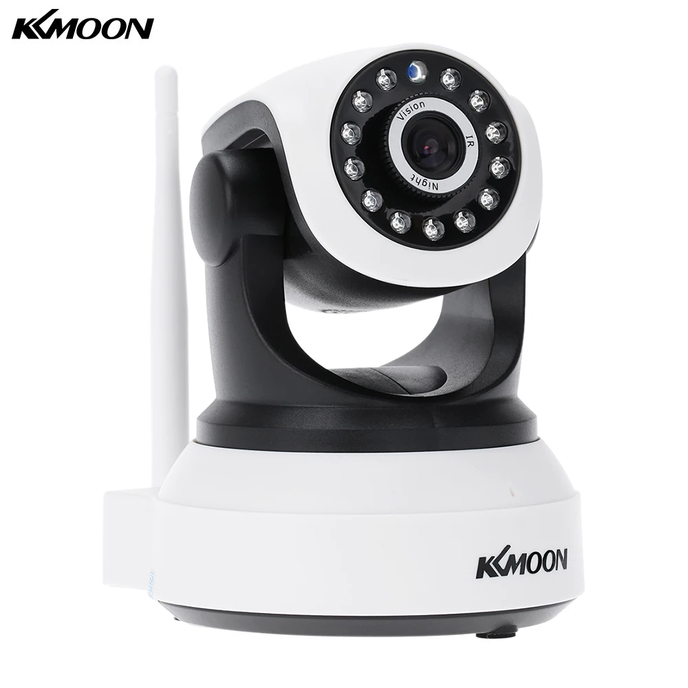 

KKmoon HD 720P Wireless Wifi IP Camera IR Night Vision Onvif P2P Security Camera Audio Recording IP Wifi Camera Support TF Card