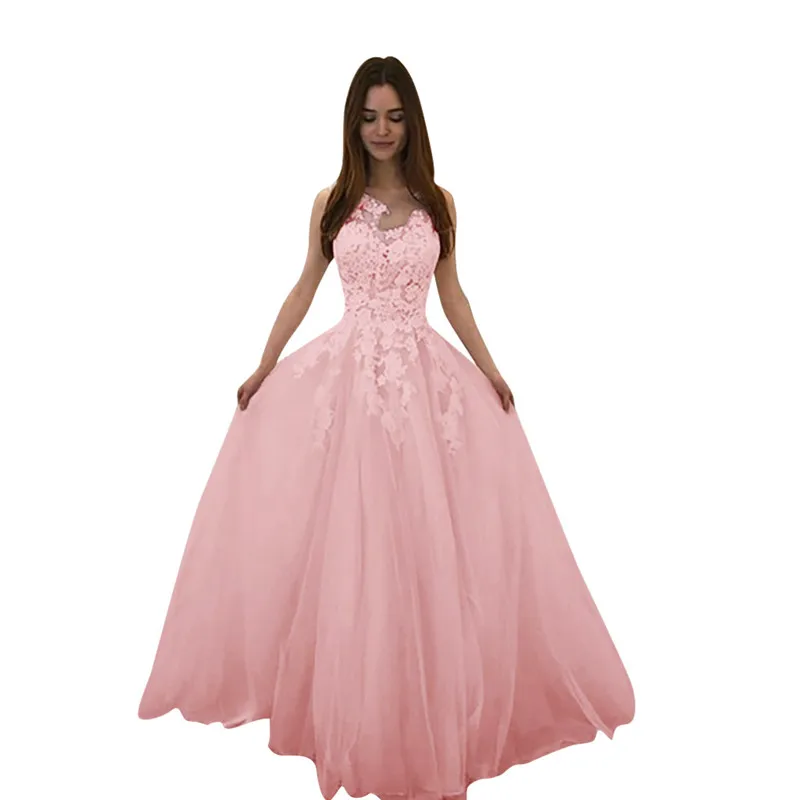 Женское модное летнее платье из хлопка и льна с цветочным кружевом, свадебное элегантное шифоновое вечернее платье пикантный летний сарафан Vestido z0410