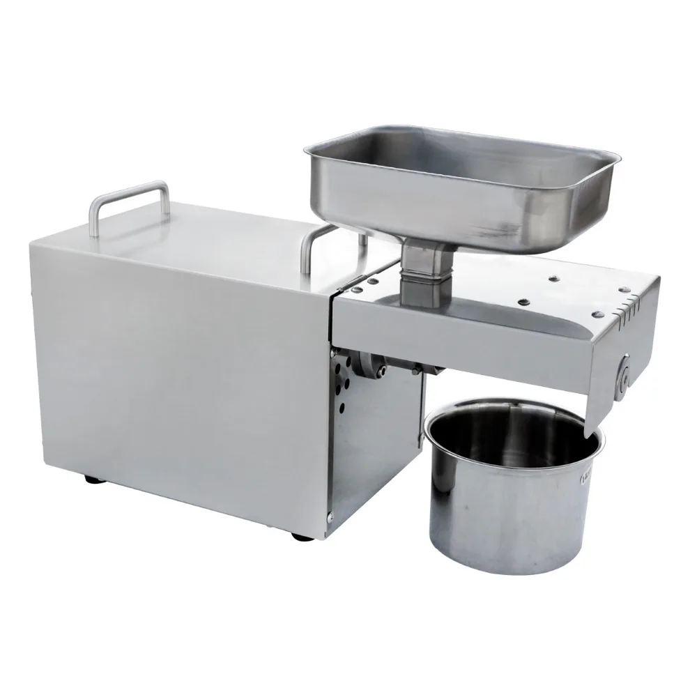 

AC 110V 220V Automatic Nut Seed Oil Presser Oil Press Machine For Household