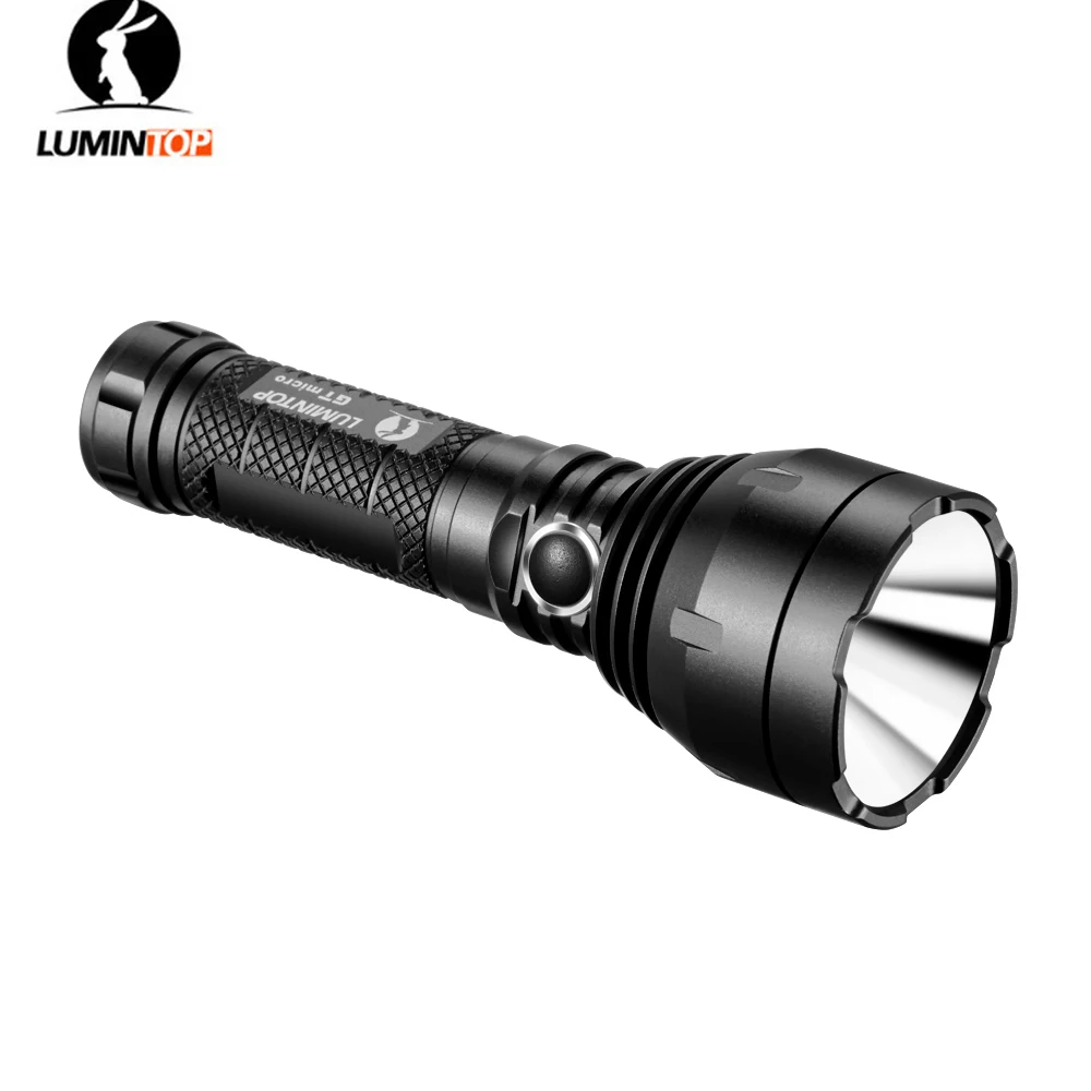 LUMINTOP GT micro EDC фонарик Cree XPL HI max 1000 люмен дальность луча 400 м ручной фонарь с батареей