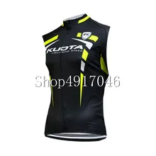 KUOTA КОМАНДА триатлон для мужчин Велоспорт Джерси pro команда открытый горный велосипед без рукавов Одежда для велоспорта Ropa Ciclismo Hombre