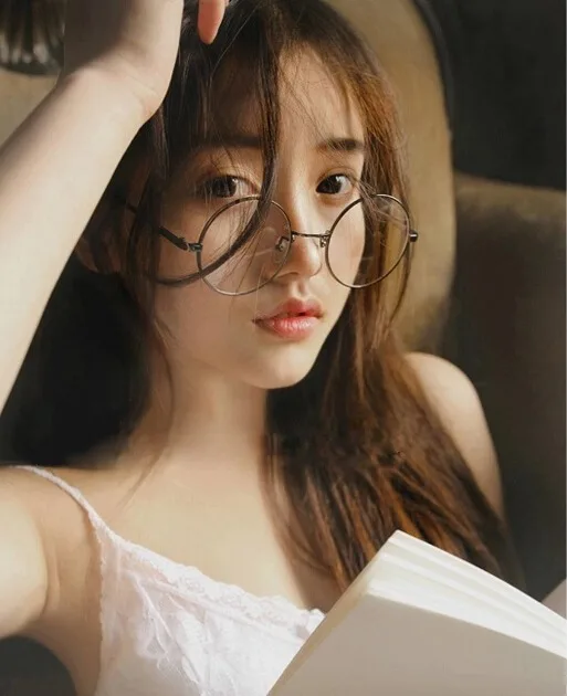 Cute font b Japanese b font Mori Girls VINTAGE Round Fashion font b Glasses b font