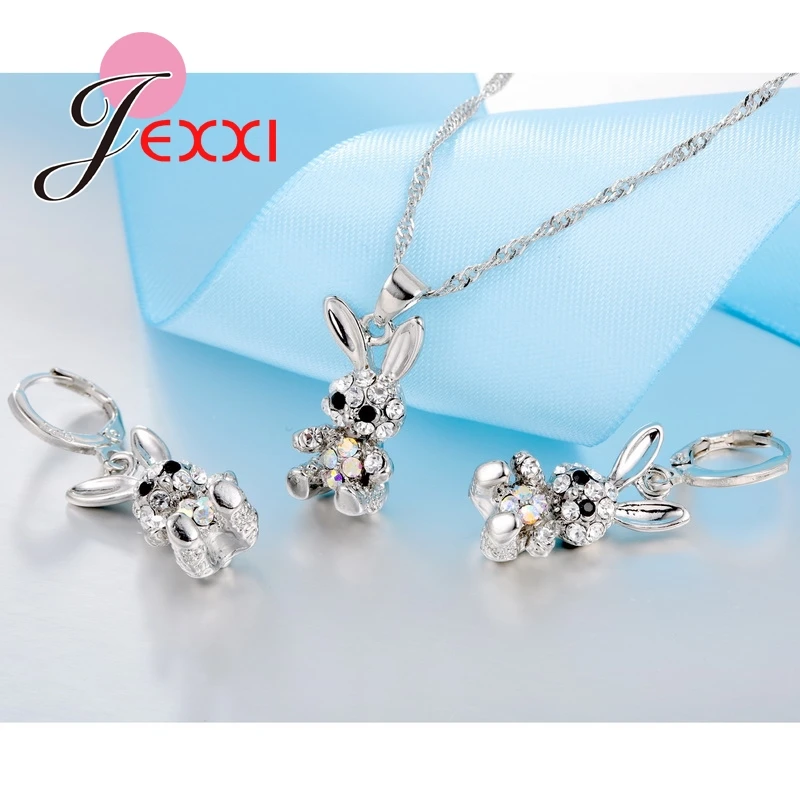 JEXXI-925-Sterling-Silver-Jewelry-Sets-CZ-Shiny-Rabbit-Pendant-Necklace-Earrings-For-Grils-Women-Pretty (3)