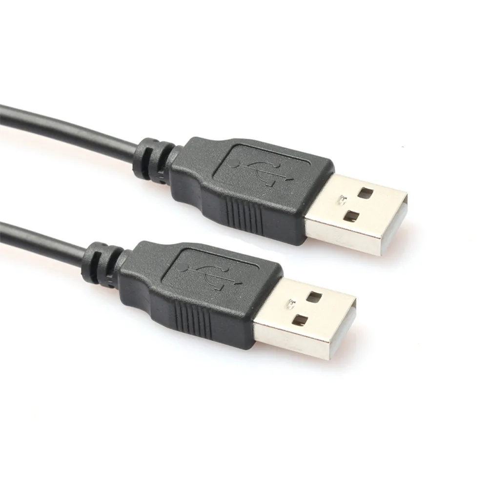 0,8 м USB 2,0 Тип A папа-папа кабель черный July07#2 Прямая поставка