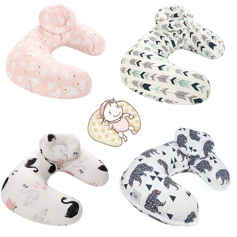 

Baby Nursing Pillows Maternity Baby Breastfeeding Pillow Infant Cuddle U-Shaped Newborn Cotton Feeding Waist Cushion