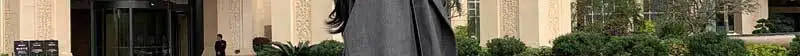 Асимметричная плиссе в гармошку длинная шифоновая юбка Весенняя Корейская стильная Лоскутная Высокая Низкая трапециевидная сплошная Длинная летняя юбка темно-синего цвета