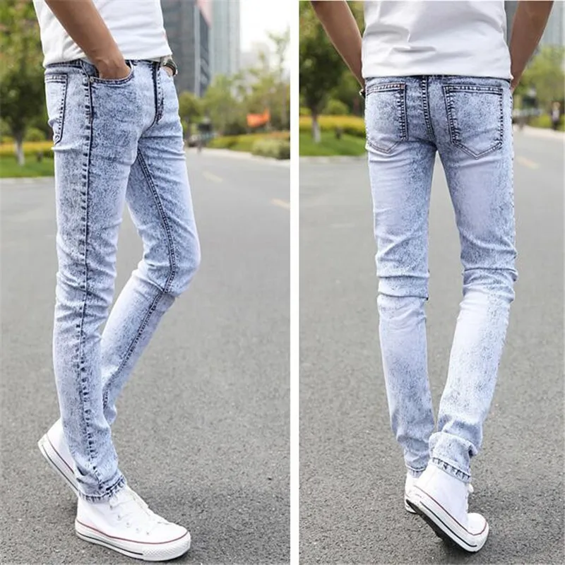 Light blue fitted jeans Clearance