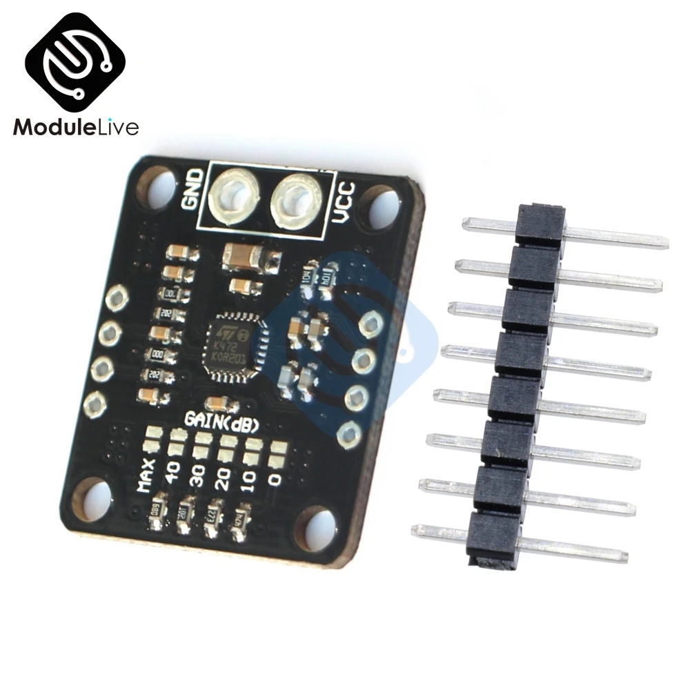 

TS472 Low Noise Microphone Audio Pre Amp Preamplifier Board Electret With 2.0 V Bias Output And Active Low Standby Mode Module