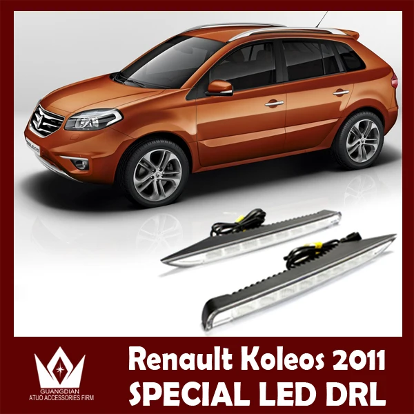 

Night Lord for Renault  koleos  Daytime running light 2012 2013 2014  Car LED DRL  Renault  koleoscover DRL  [Free Ship by DHL]