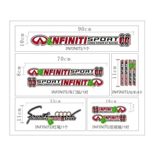 

TAIYAO car styling sport car sticker car accessories for Infiniti Q30 Q50 Q60 Q70 QX60 QX70 Q60S ESQ stickers car