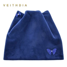 Осенне-зимняя женская Шапка-бини бейсболка с кошкой Женская Теплая Бархатная Лыжная Шапочка Бабочка мигающие серьги со стразами закрылки бант для девочки Touca