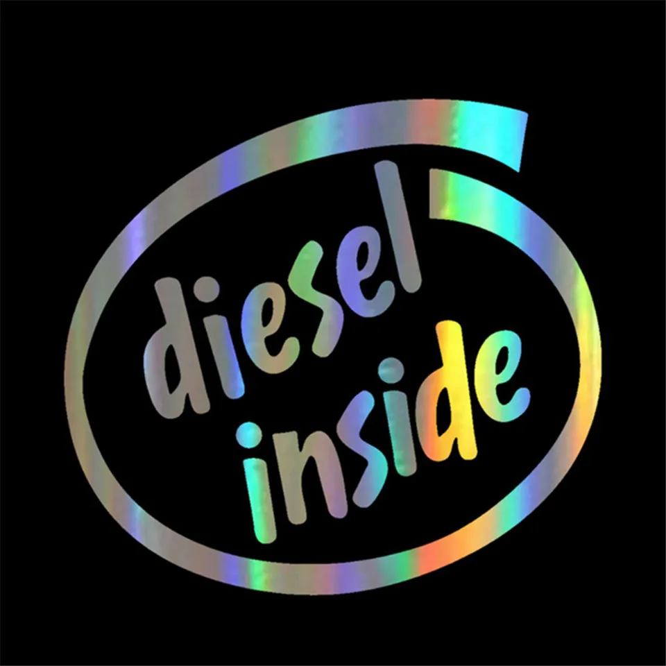  1513.3cm Car Sticker 3D Diesel Inside Stickers and Decals Vinyl Car Styling Funny Sticker On Car For Ford Audi BMW Toyota VW (3)