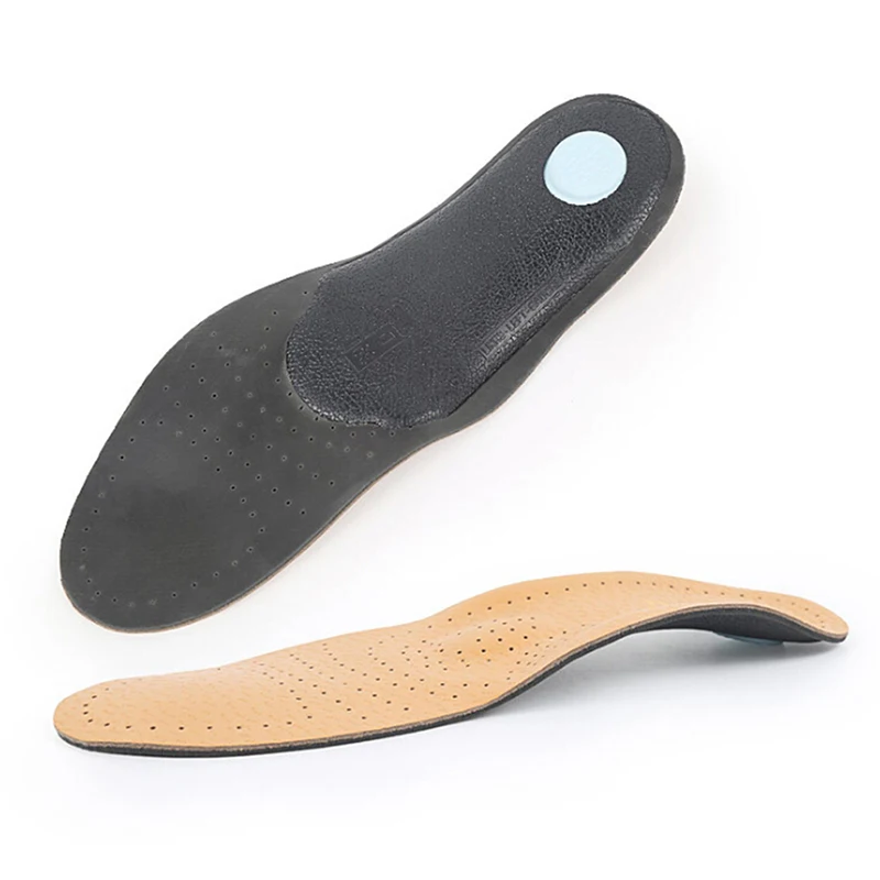 1 Pair Unisex Orthotics Shoes Insoles Flat Foot High Arch Support Orthopedic Pad Cushion For Correction OX Leg Health Care