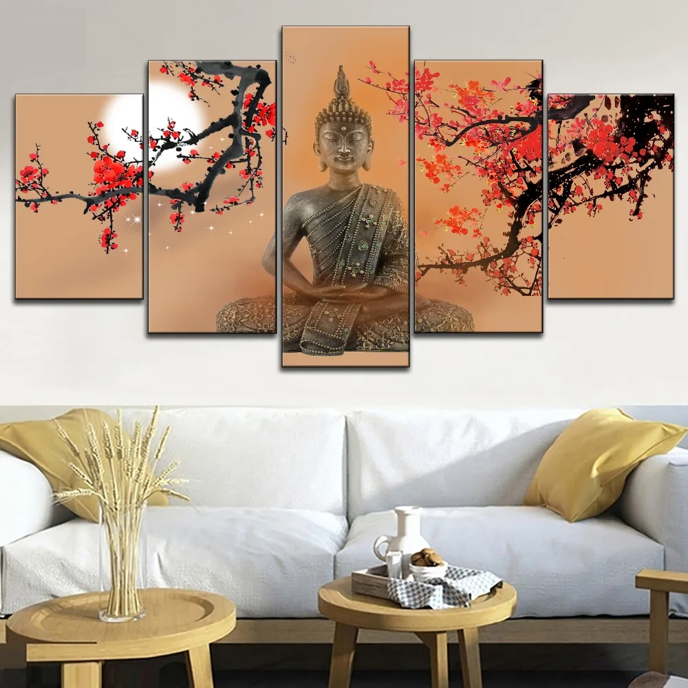 JAPANESE GARDEN BLOSSOMS TOKYO CANVAS PRINT PICTURE WALL ART HOME DECOR FREE P/&P