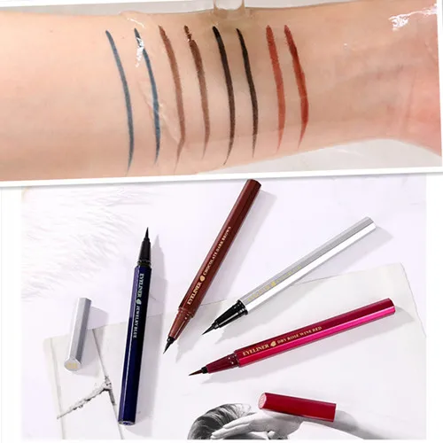 XIXI 4 colors Waterproof Eye Liner Long-lasting Teenage girl Cosmetics Beauty Essentials Makeup Eyeliner Liquid