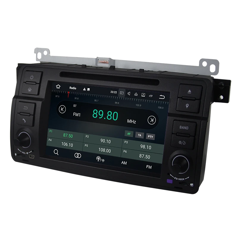 Best KSAOTU 7" DAB+ 4G Android 8.1 Car DVD Player SD GPS for BMW 3er E46 M3 Rover75 MG ZT 4
