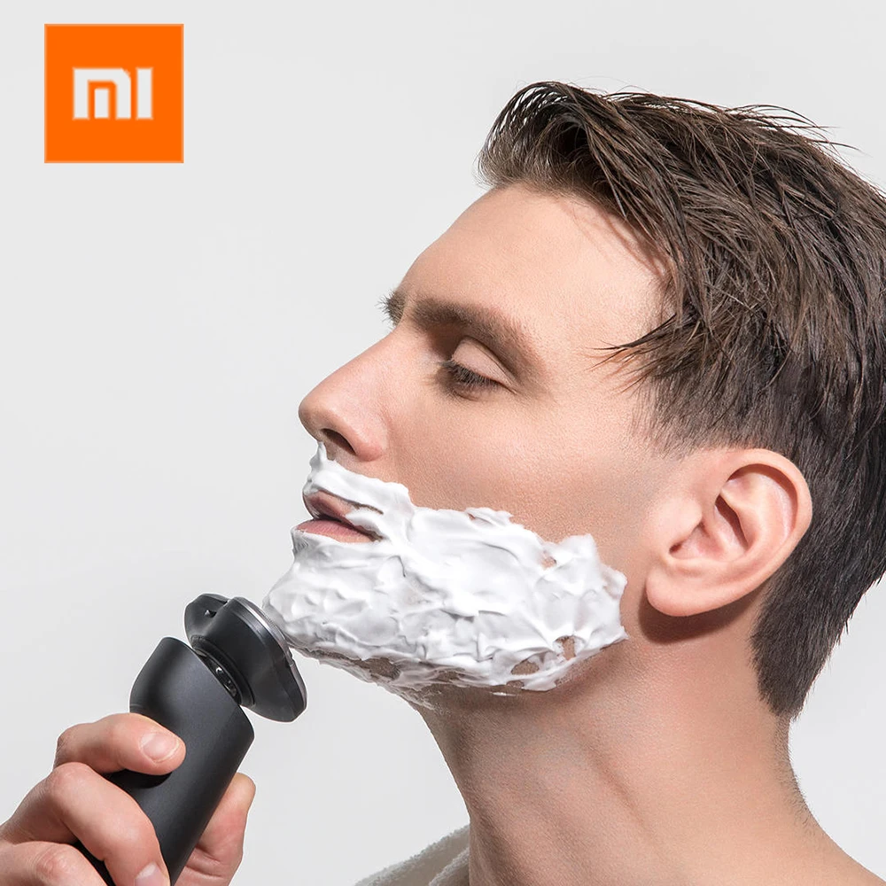 

Xiaomi Electric Shaver for men shaving machine razor xiaomi shaver beard trimmer original 3 heads dry wet shave washable razor 3