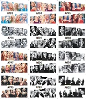 12 Sheets/Lot Nail Beauty A793-804 Sexy Girl Full Cover Nail Art Water Sticker Decal For Nail Water Tip (12 DESIGNS IN 1) 1