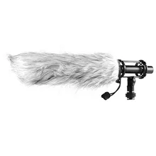 BOYA BY-PVM1000L Professional Condenser Microphone 3-Pin XLR Super-Cardioid Directional Mic for Camcorder Video DSLR Smartphone
