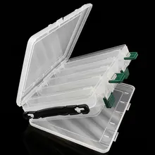 Двухсторонний рыболовный Приманка коробка рыболовные снасти коробка рыболовный прикорм Кальмаров джиг Pesca аксессуары коробка Minnows приманка рыболовная контейнер для снастей