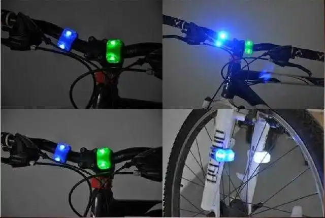 Excellent WasaFire Silicone Bike Bicycle Lights Waterproof Cycling Front Rear Rail Light Handlebar LED Flash Safety Warning Lamps Battery 9 Excellent WasaFire Silicone Bike Bicycle Lights Waterproof Cycling Front Rear Rail Light Handlebar LED Flash Safety Warning Lamps Battery 9