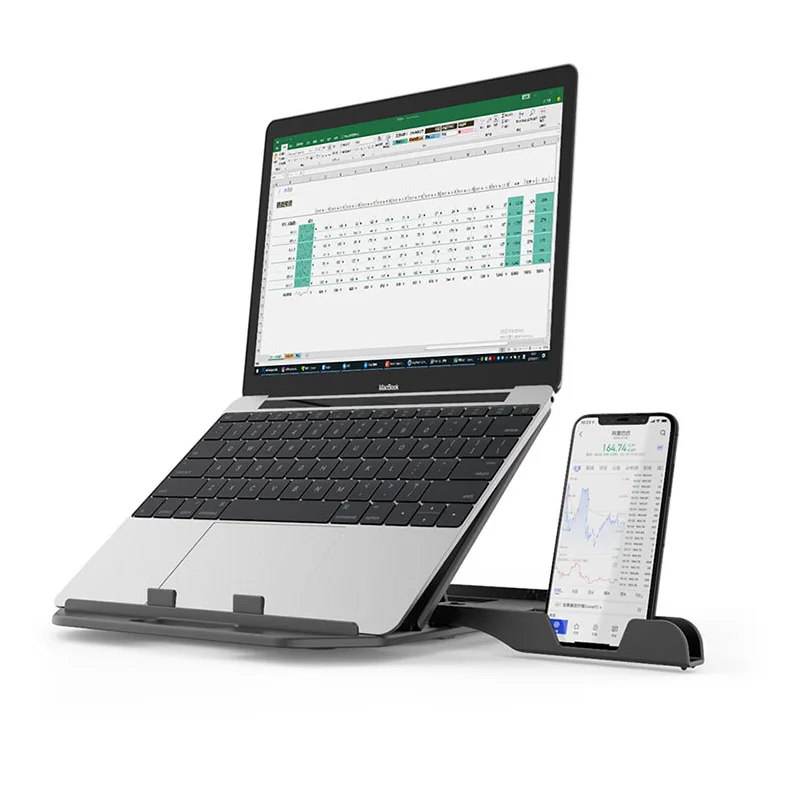 Laptop Stand 360° Rotatable monitor notebook base holder portable accessories SIKAI