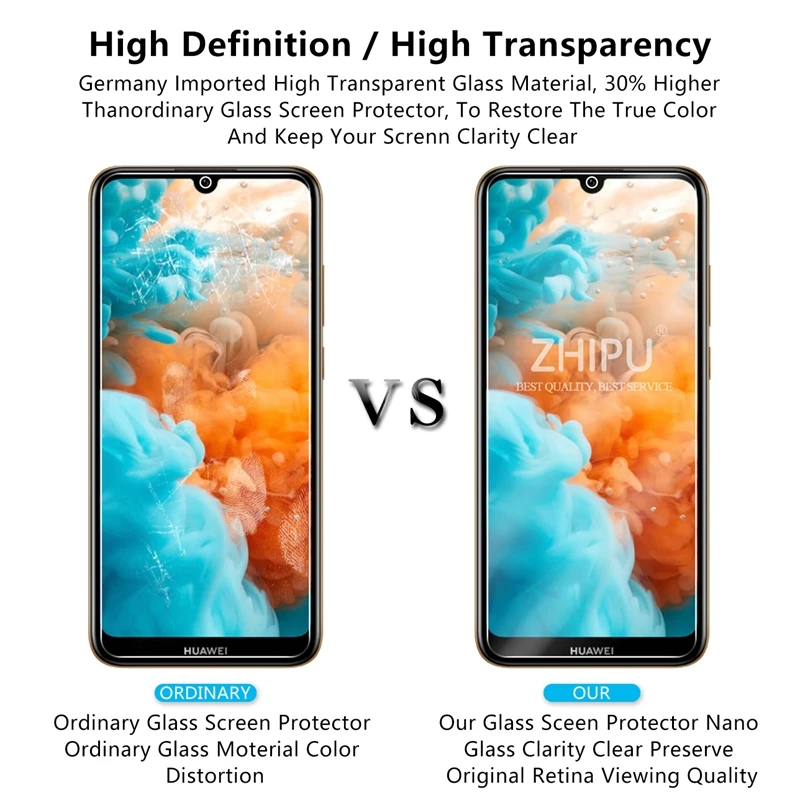 Закаленное стекло для huawei Y6 Защитное стекло для экрана 2.5D 9H закаленное стекло для huawei Y6 MRD-LX1 MRD-LX1F Y 6 Y62019