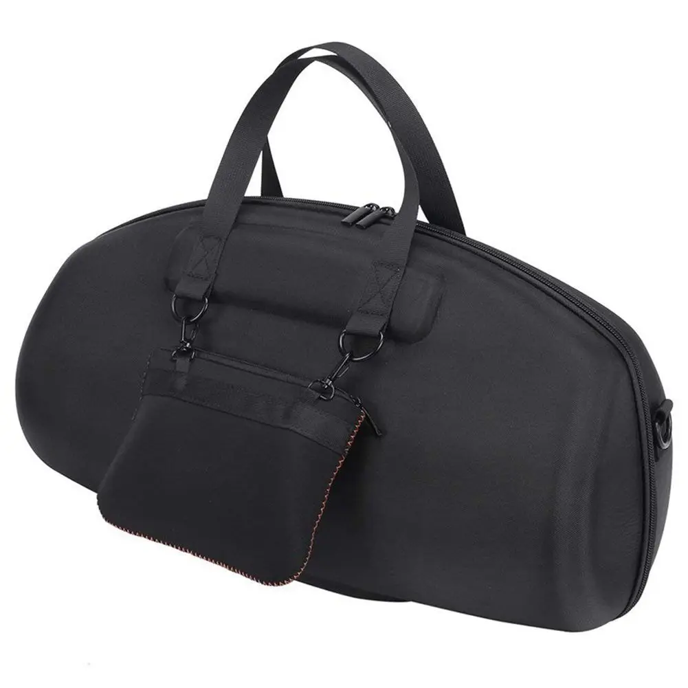 For JBL Boombox Portable Bluetooth Waterproof Speaker Hard Case Carry Case Bag Protective Box (Black)