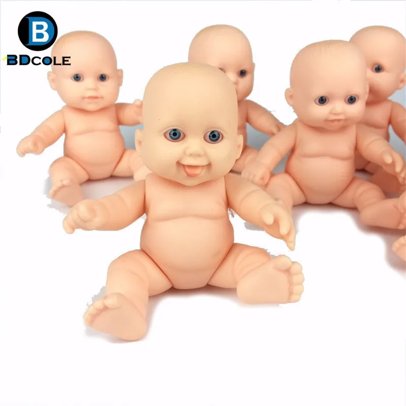 1 шт. случайным образом выбрать 13 см мини силиконовые 3D глаза Reborn Baby Doll реалистичные различные экспрессии ладони куклы, сделанные Jimusuhutu