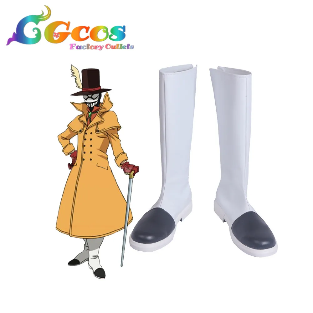 

Free Shipping Cosplay Shoes My Hero Academia Mr.Compress Boots Anime Game Halloween Christmas