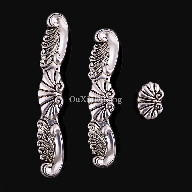 Retro Style 8PCS European Antique Silver Kitchen D...