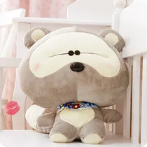 

New big size raccoon doll plush toys bear large Animals fill toys with the best gifts