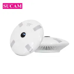 SUCAM 960 P панорамный Беспроводной Камера 1.3MP Крытый мини-Малый Размеры 3D видения безопасности дома Смарт Wi-Fi IP Камера 10 м ИК