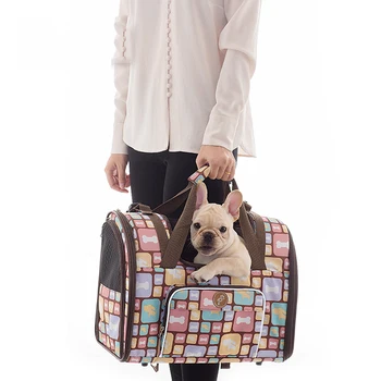 

4 Colors Pet Dog Carrier Outdoor Travel Packbag Portable Zipper Mesh Backpack Cat Bags Suppies Chihuahua Yorkshire Drop Ship