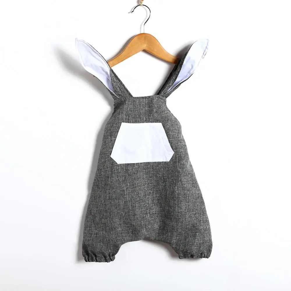 

2019 Summer Baby Clothes Unisex Easter Clothes Boy Girl Rompers Kids Costume Rabbit Jumpsuit for Infant Cute Romper Dropshipping