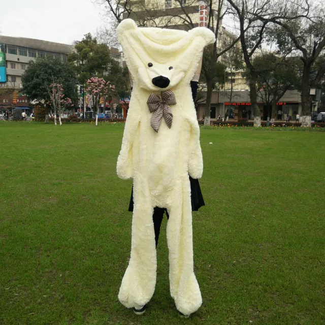 Niuniu Daddy huge Teddy bear skin Semi-finished Plush dolls bear Toys stuffed animals 230 cm