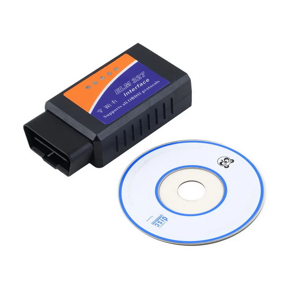 ELM327 Wi-Fi OBD2/OBDII автоматический диагностический сканер инструмент ELM 327 wifi интерфейс сканирующий инструмент для смартфона ПК Горячая Распродажа